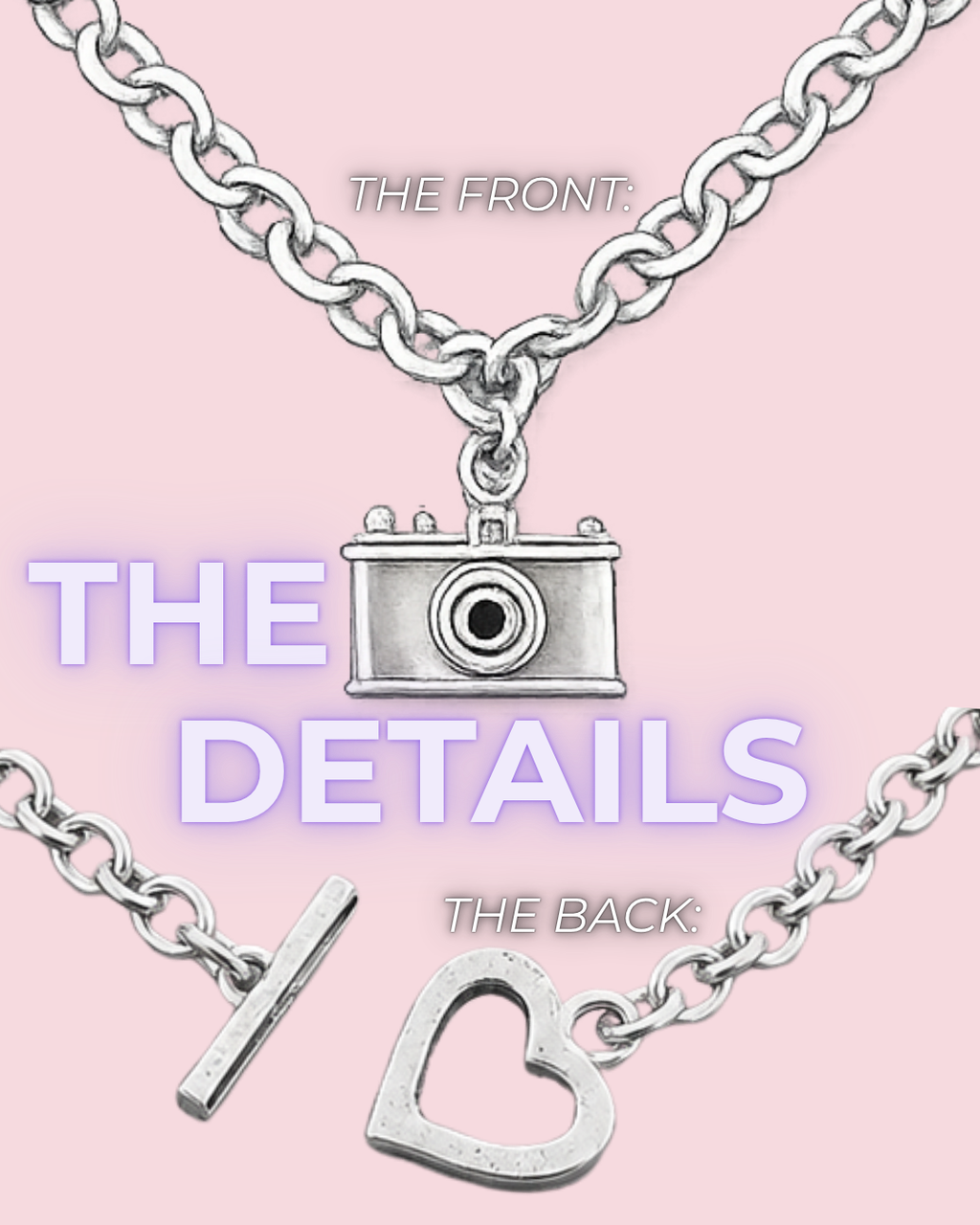 Y2K Love-In-Focus Charm Necklace