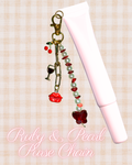 Ruby & Pearl Purse Chain / Keychain