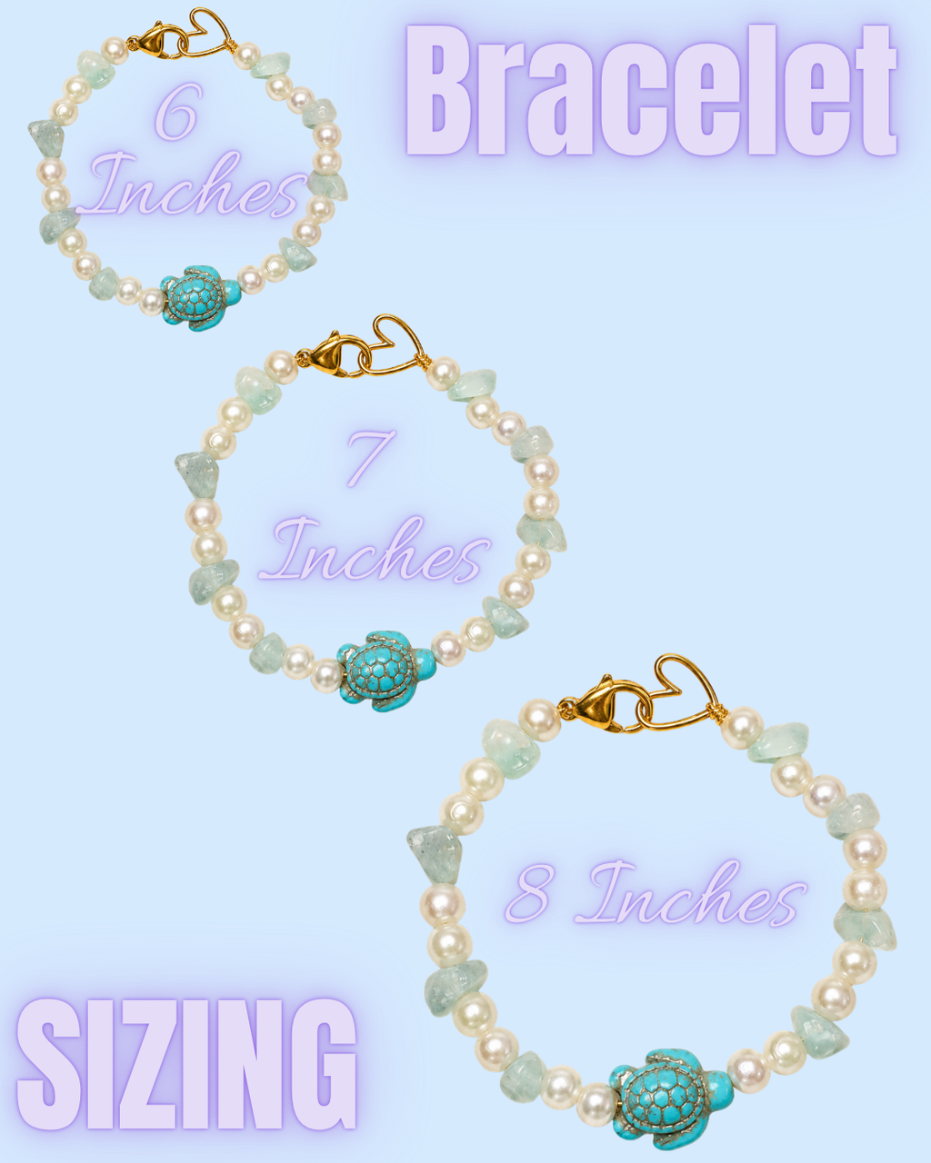 Turquoise Turtle Gold-Filled, Beaded, Bracelet