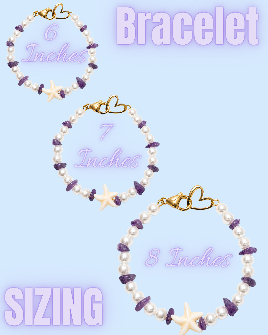 Amethyst Tides Gold-Filled, Beaded, Bracelet