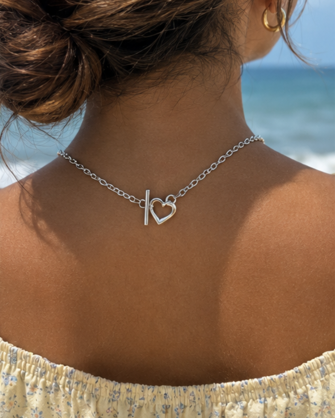 Y2K Love-In-Focus Charm Necklace